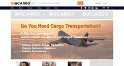 Desktop Screenshot of dircargo.com